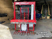 Silage block-cutter Trioliet TU 170 Kuilsnijder met hefmast