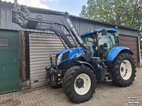 Tractor New Holland T7.170 Range Command voorlader fronthef front PTO geveerde vooras en cabine