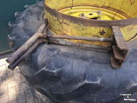 Wheels, Tyres, Rims & Dual spacers Good Year 18.4R38 dubbellucht dubbele montage kuilbanden kuilwielen dubbelwiel dubbelband dubbelset m
