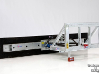 Rubber yard scraper Qmac 240 HYDR SCHUIN FUCHS BORD