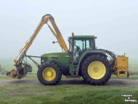Tractor John Deere 6910 met Herder Grenadier MBK 120 S
