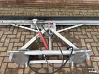 Rubber yard scraper AGM Rubberschuif hydraulisch verstelbaar
