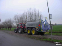 Grassland injector De With Sleepvoet bemester