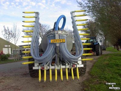 Grassland injector De With Sleepvoet bemester