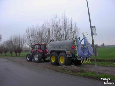 Grassland injector De With Sleepvoet bemester