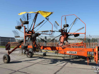 Rake Fella TS1401 dubbele cirkelhark zijafleg harkmachine wiersmachine