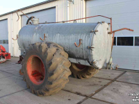 Slurry tank Kaweco 6000 liter enkelas mesttank giertank vacuumtank waterwagen