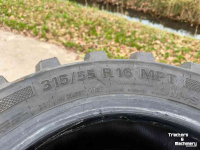 Wheels, Tyres, Rims & Dual spacers Continental 315/55R16 MPT81