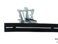 Rubber yard scraper Qmac RSTL270BHV Rubberschuif verstelbaar