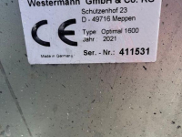 Sweeper Westermann Optimal 160 veegmachine