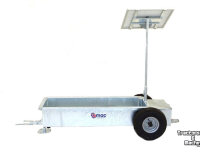 Water trough Solar Energy Qmac Zonnedrinkbak 250L Drinkhoogte 35cm