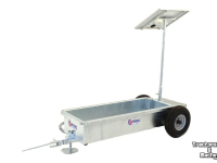 Water trough Solar Energy Qmac Zonnedrinkbak 250L Drinkhoogte 35cm