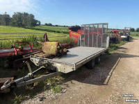 Car trailer up to 3500 Kg Saris Saris Oprij wagen Machine transporter