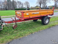 Dumptrailer Peecon KW4000 kipper hydro geremd
