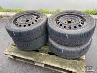 Wheels, Tyres, Rims & Dual spacers Vredestein 205/55R16 set banden