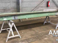 Conveyor  4150X400 MM TRANSPORTBAND VLAKKE BAND FLAT BELT CONVEYOR BELT FLACHBAND FÖRDERBAND