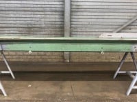 Conveyor  4150X400 TRANSPORTBAND VLAKKE BAND FLAT BELT CONVEYOR BELT FLACHBAND FÖRDERBAND
