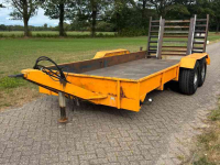 Ramp trailer Tobroco oprijwagen/dieplader/machinetransporter