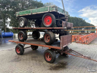 Agricultural wagon  Landbouw wagens 3 stuks met kenteken.