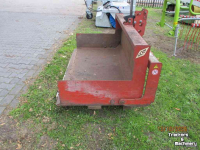 Tractor tipping boxes Hekamp grondbak 150cm