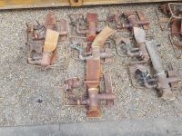Irrigation spray lines  Gebruikte beregeningsslang en sproeiers