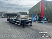 Truckwagon Schmitz Cargobull, Fruehauf container chassis, LAG container chassis / kipper