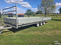 Car trailer up to 3500 Kg Hulco Hulco medax-3 203x611 aanhanger/machine transporter