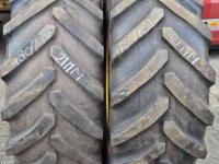 Wheels, Tyres, Rims & Dual spacers Alliance 480/70R30 AgriStar II 21mm op JOHN DEERE velg