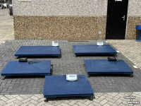 Other transport and industrial equipment and accessories  GRAM Plateau weegschalen 100x120 3000kg  2x 120x150 3000kg