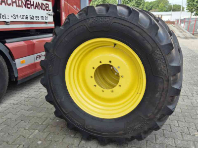 Wheels, Tyres, Rims & Dual spacers Alliance 480/70R30 AgriStar II 21mm op JOHN DEERE velg