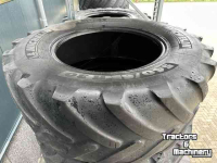 Wheels, Tyres, Rims & Dual spacers Michelin 540/65x30 set