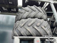 Wheels, Tyres, Rims & Dual spacers Michelin 540/65x30 set