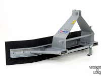 Rubber yard scraper Qmac - RSTL250 RUBBERSCHUIF CAT2+LEPEL