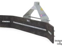 Rubber yard scraper Qmac - RSTL250 RUBBERSCHUIF CAT2+LEPEL