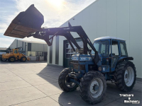 Tractor Ford 6710 4wd front loader