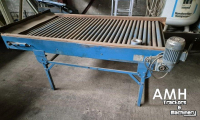 Conveyor  2200X1100 rollenleestafel, Roller inspection belt, Rollenverlesetisch