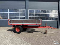 Dumptrailer  Kipper Kieper enkelas met kenteken