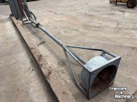 Manure mixer Hofstede Mestmixer 70x70 totale lengte 6 mtr