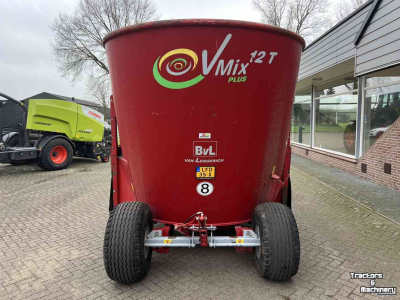 Vertical feed mixer Van Lengerich V-Mix 12 T voermengwagen
