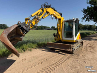 Excavator tracks Mecalac MCR 8 Graafmachine