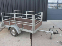 Car trailer up to 3500 Kg  Enkelas aanhanger aanhangwagen