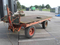 Agricultural wagon  landbouwwagen Balenwagen aanhangwagen aanhanger 4-wielige wagen kar balenkar