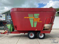 Vertical feed mixer Strautmann Verti-mix 3101 voermengwagen