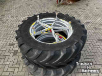 Wheels, Tyres, Rims & Dual spacers Michelin 540/65x38
