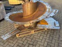 Vertical feed mixer Peecon Set mengvijzels met RVS slijtplaten