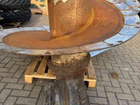 Vertical feed mixer Peecon Set mengvijzels met RVS slijtplaten