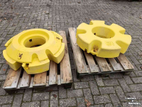 Wheelweights John Deere binnen wielgewichten / ballastgewichten/ achterwielen