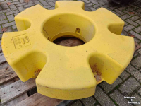Wheelweights John Deere binnen wielgewichten / ballastgewichten/ achterwielen