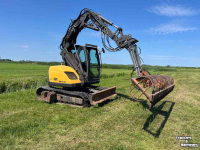 Excavator tracks Mecalac 8 MCR