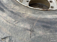 Wheels, Tyres, Rims & Dual spacers Trelleborg 500-22.5 wiel / band met 10-gaats velg